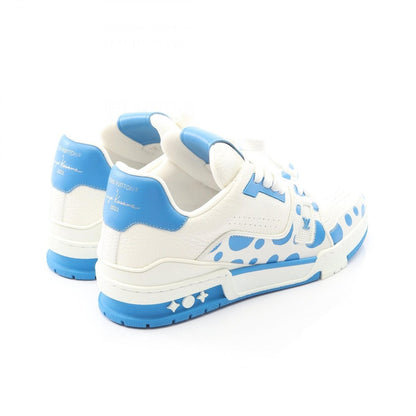 Louis Vuitton Sneakers LV YK Trainer White Blue — view 2
