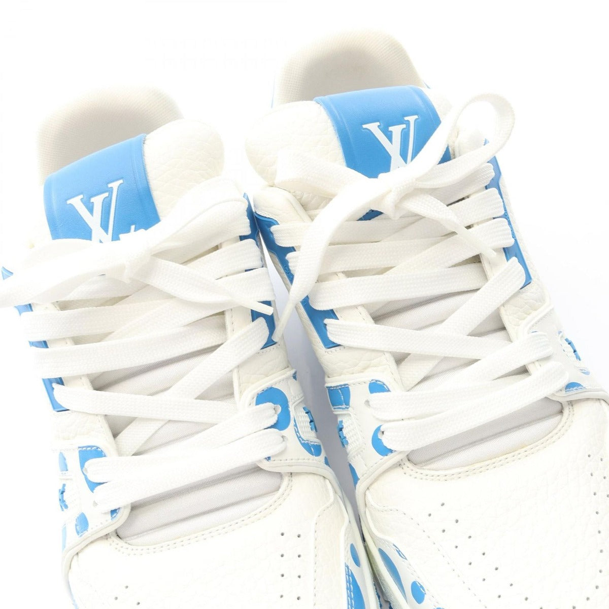 Louis Vuitton Sneakers LV YK Trainer White Blue — view 7