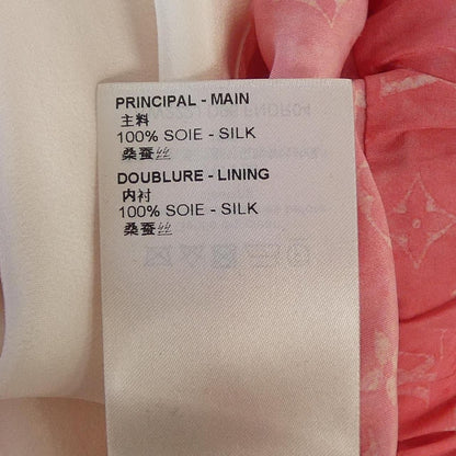Louis Vuitton Monogram Cloud Sundress Dress Pink Sheer — view 3