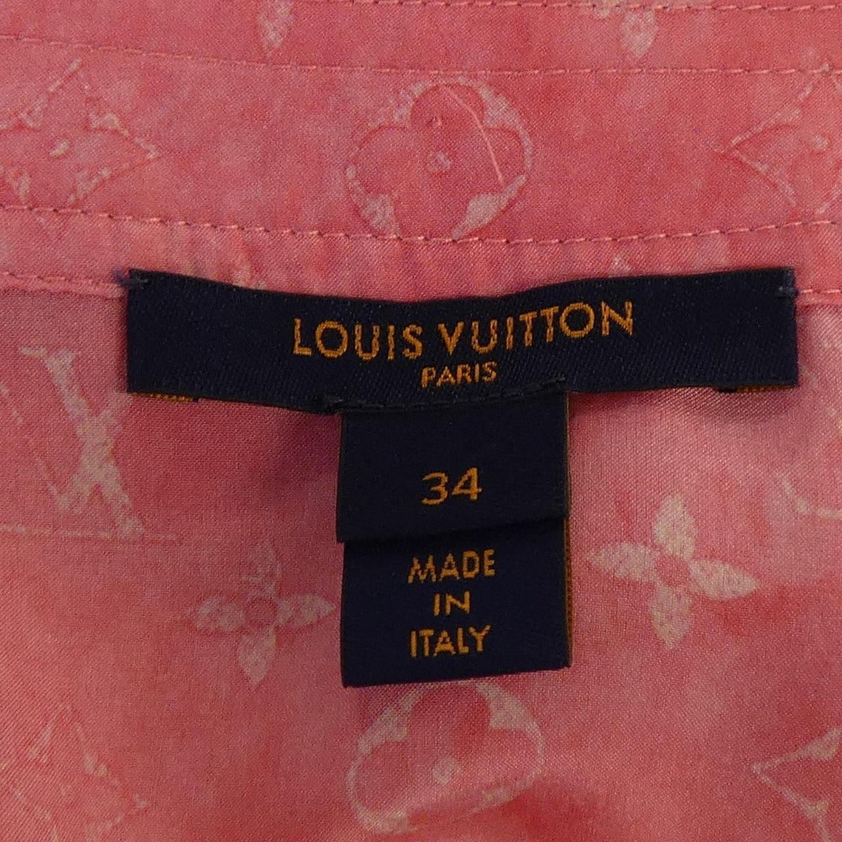Louis Vuitton Monogram Cloud Sundress Dress Pink Sheer — view 4