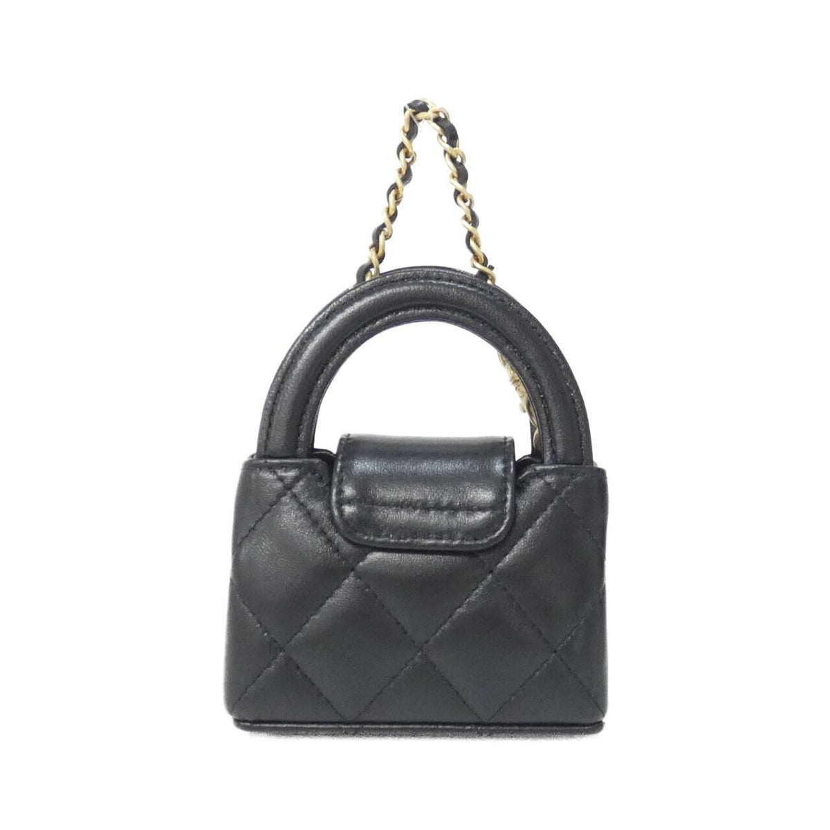 Chanel Bag Charm Black Mat — view 2