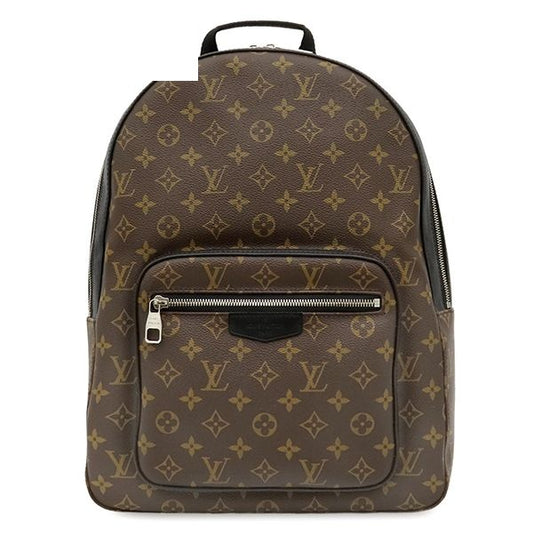 Louis Vuitton Backpack Josh Monogram Macassar Silver