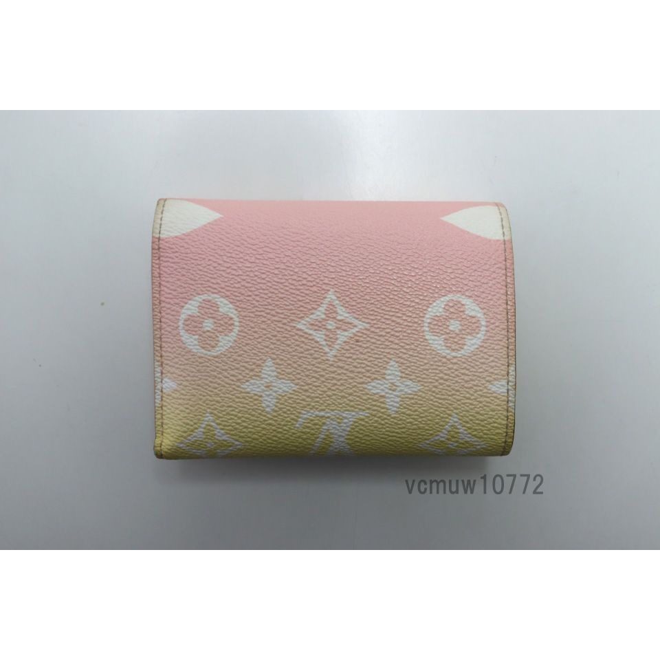 Louis Vuitton Monogram LV Escal Portefeuille Victorine Leather Trifold Wallet — view 2