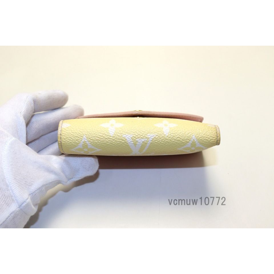 Louis Vuitton Monogram LV Escal Portefeuille Victorine Leather Trifold Wallet — view 3