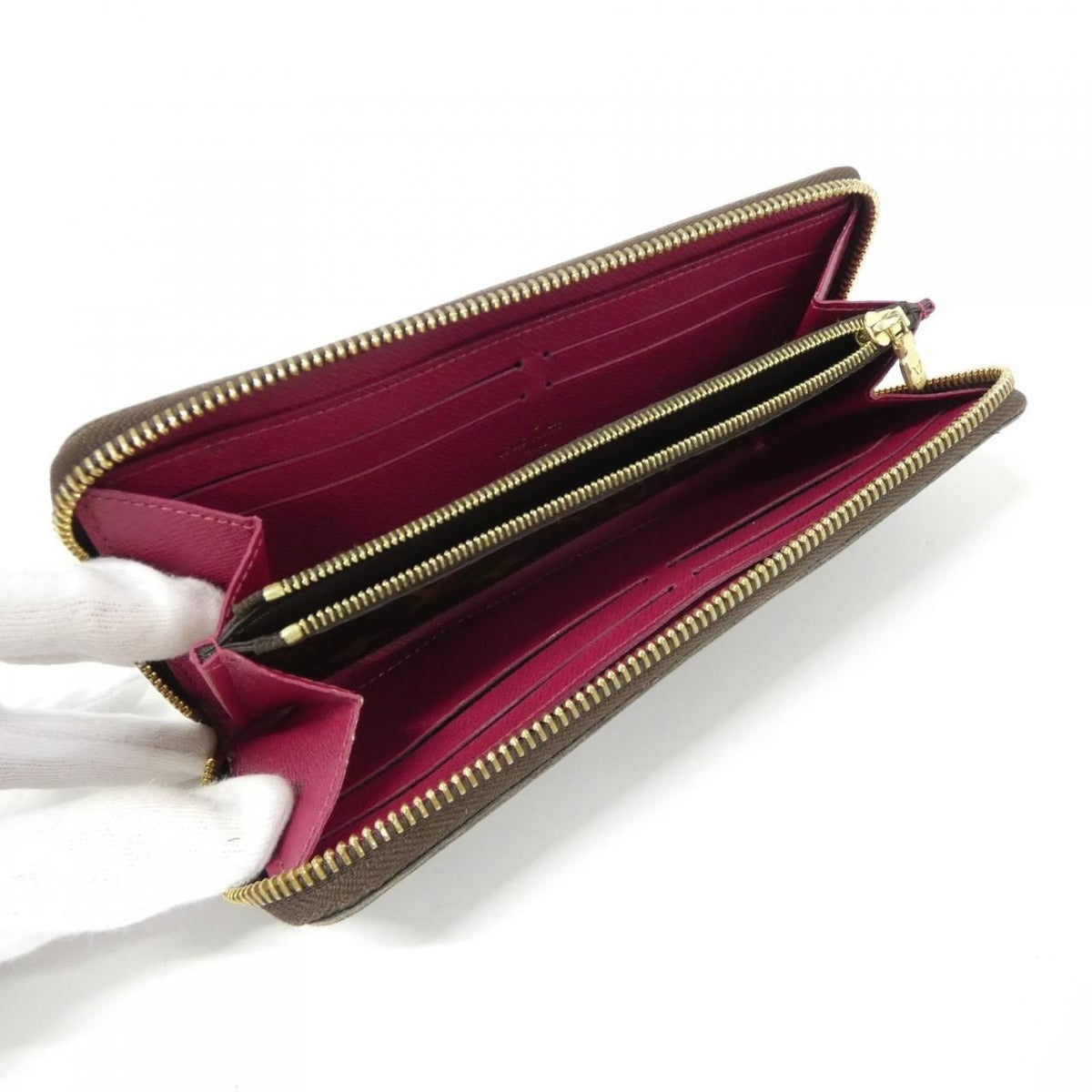 Louis Vuitton Monogram Portefeuille Clemence Wallet — view 7