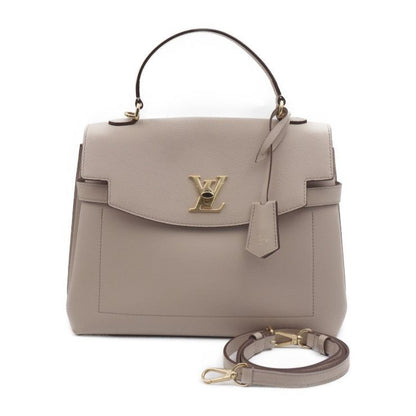 Louis Vuitton Lock Me Ever MM Handbag Grained Calfleather Glazed