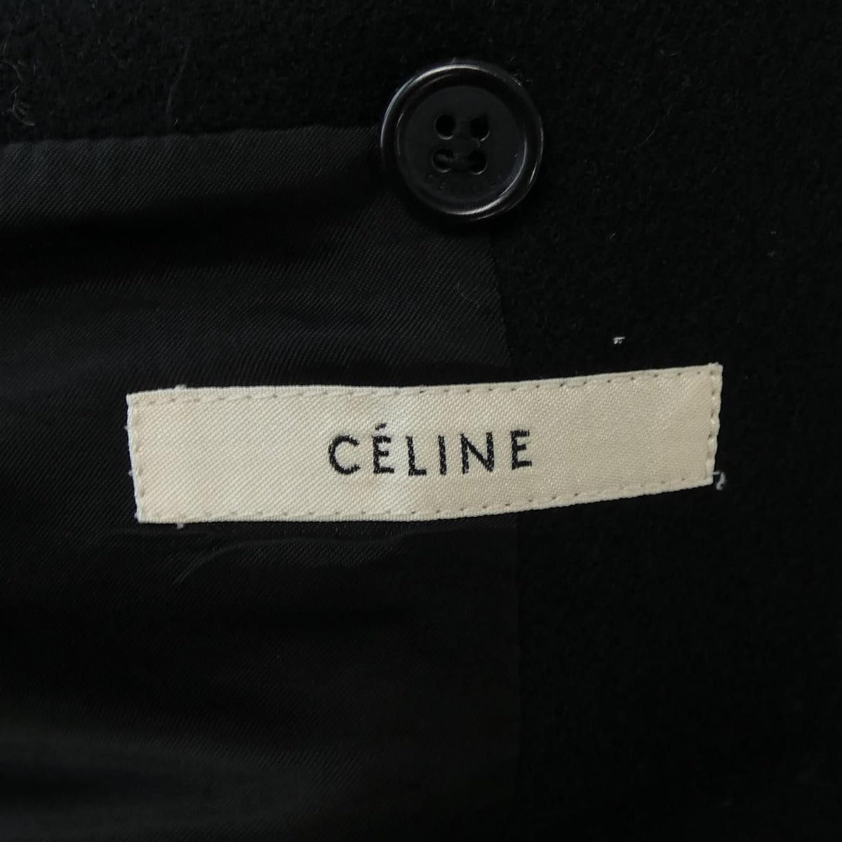 Celine Coat Black 34 — view 4