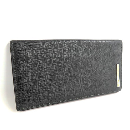 Cartier Santos Bifold Bill Holder Leather Black Men's