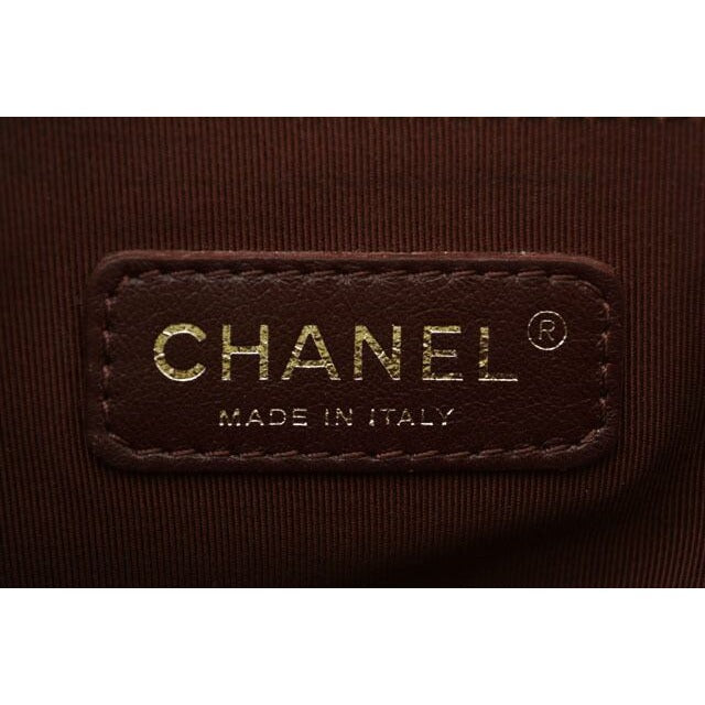 Chanel Chain Shoulder Bag Clutch 2-Way Boy Chablon Lambskin — view 7