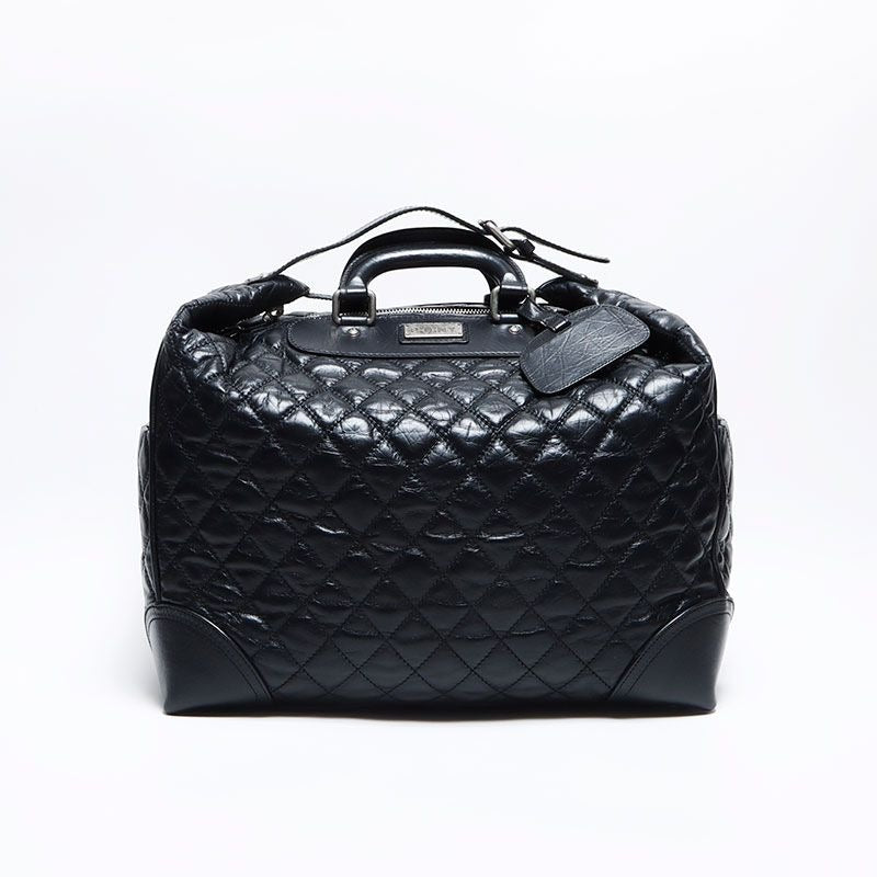 Chanel Boston Bag Paris New York Klein Leather Key Name Tag Cover