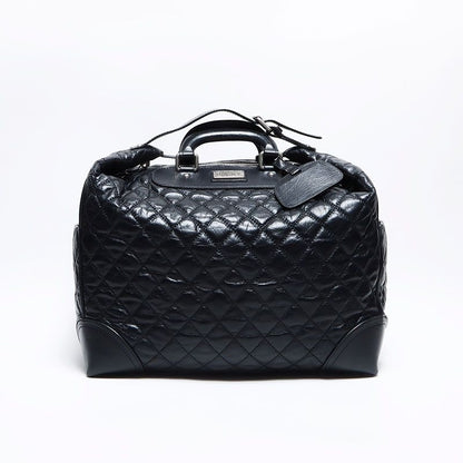 Chanel Boston Bag Paris New York Klein Leather Key Name Tag Cover
