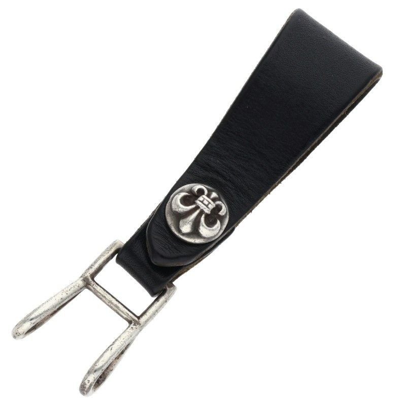Chrome Hearts Belt Loop BS Fubol Button Leather