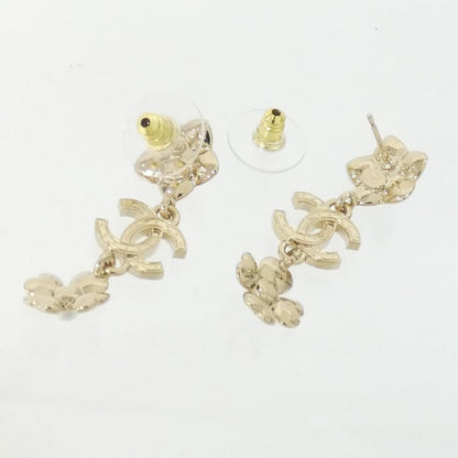Chanel Earrings White Crystal — view 3