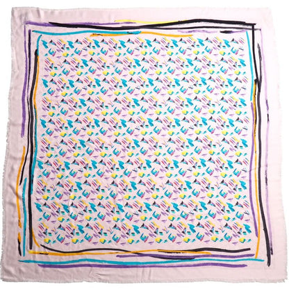 Louis Vuitton Splash Shawl Large Shawl Scarf All-over Pattern Silk Blend Made