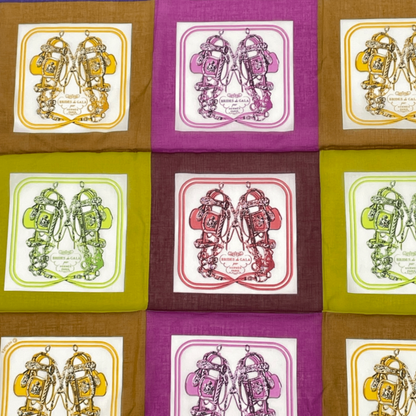 Hermes Scarf Brides De GALA Ceremonial Maitre D'or Multicolor