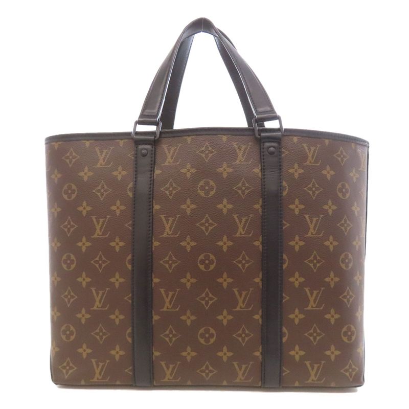 Louis Vuitton M45734 Weekend Tote PM Monogram - Macassar Handbag Monogram