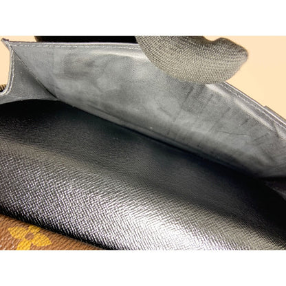 Louis Vuitton Monogram Macassar Zippy Wallet Vertical Round Zipper Long