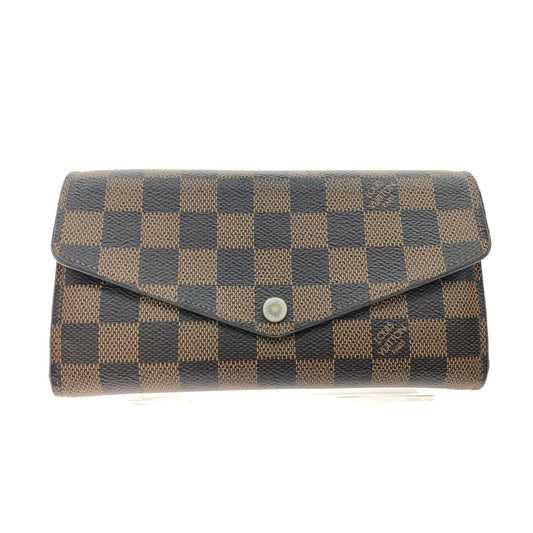 Louis Vuitton Women's Long Wallet Damier Portefeuille Sarah