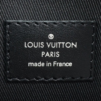 Louis Vuitton City Keepall Shoulder Bag M45936 Black RFID Monogram Eclipse Men's