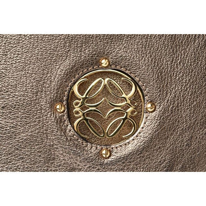 Loewe Handbag Bag Anagram Leather Chien Pan — view 9