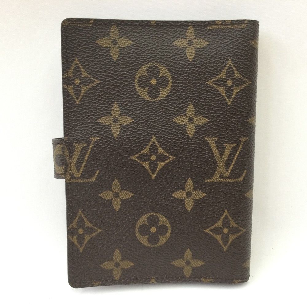 Louis Vuitton Notebook Cover Agenda PM Monogram R20005 Brown