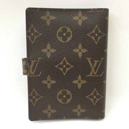 Louis Vuitton Notebook Cover Agenda PM Monogram R20005 Brown
