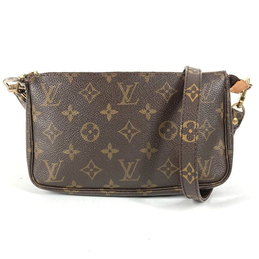 Louis Vuitton Pouch Pochette Accessoire Monogram Canvas Brown