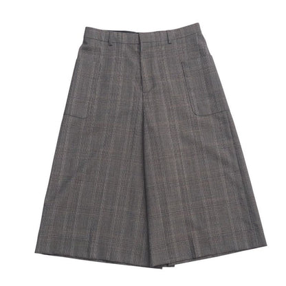 Celine Pants Size 40 Wide Cropped Checked
