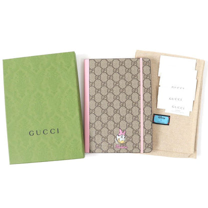 Gucci×disney Gucci×disney GG Supreme Daisy Notebook Paper Stationery Notepad