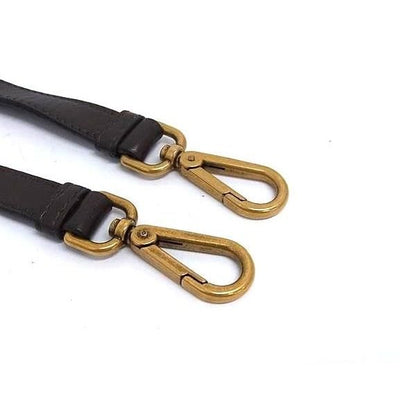 Prada Leather Bag Shoulder Strap Brown — view 3