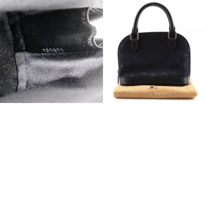 Louis Vuitton Little Alma M92146 Monogram Satin Black Sp0021 Ladies Handbag