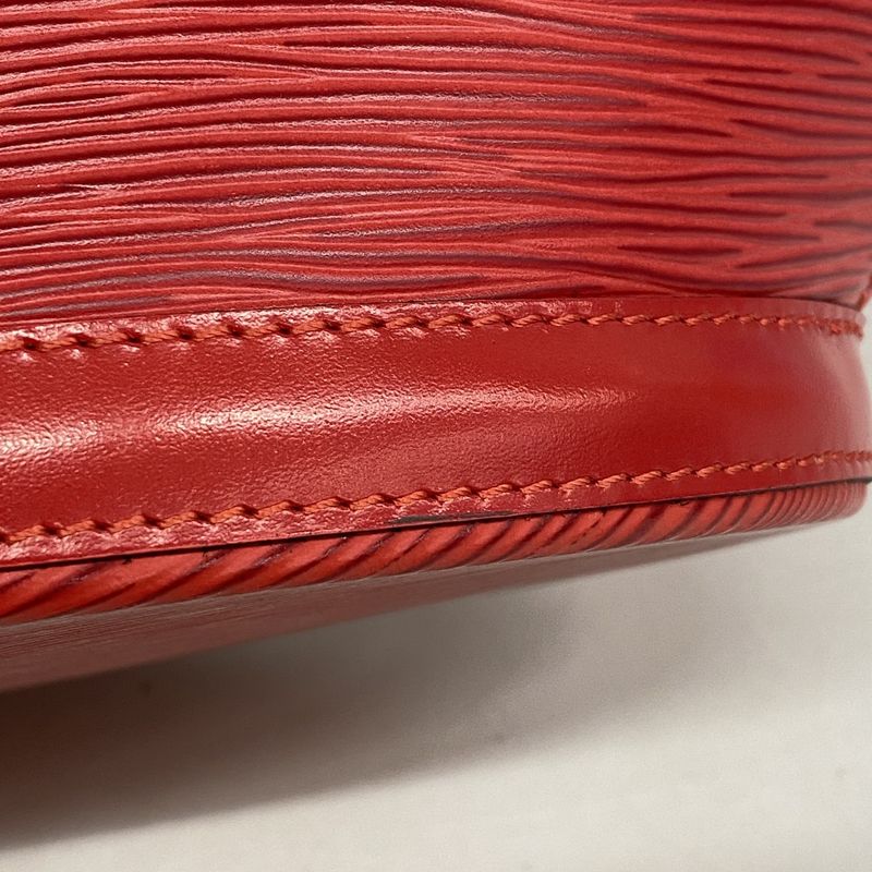 Louis Vuitton Tote Bag Epi Saint Jacques Shopping M52267 Castilian Red Women
