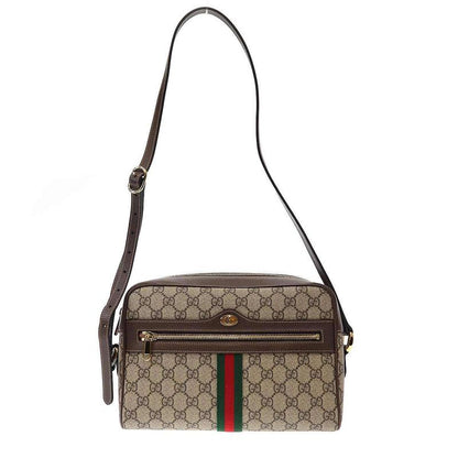 Gucci Ophidia GG Supreme Small Shoulder Bag Beige