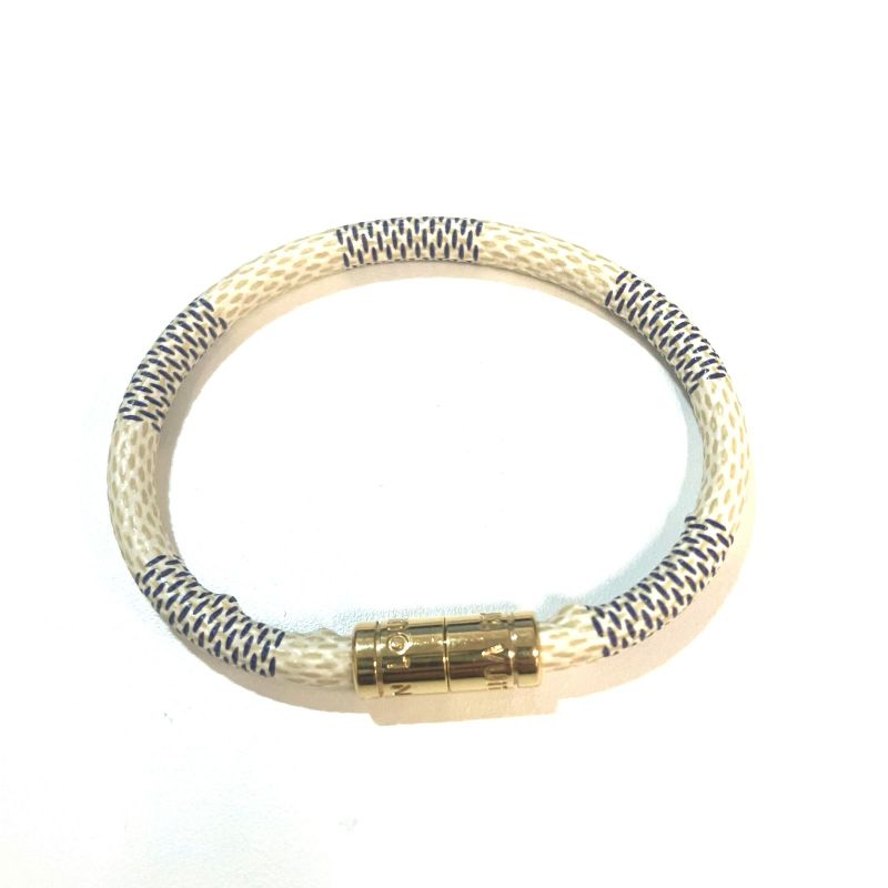 Louis Vuitton Damier Azure Bracelet Keep It Bangle Bracelet M6607e : X2099