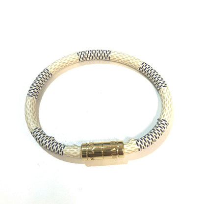 Louis Vuitton Damier Azure Bracelet Keep It Bangle Bracelet M6607e : X2099