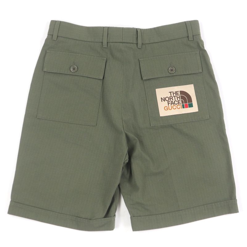 Gucci The North Face Gucci The North Face 21SS 643129 Cargo Pants Khaki 44 Made