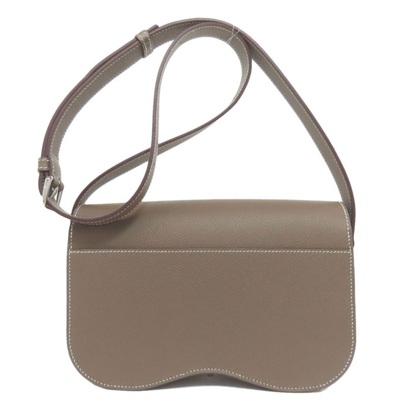 Hermes Della Cavalleria Elan Etop Silver Hardware Shoulder Bag Epson Women