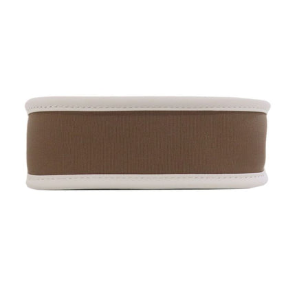 Hermes Evelyn Neo Etop Silver Hardware Shoulder Bag Toile Offiche Women