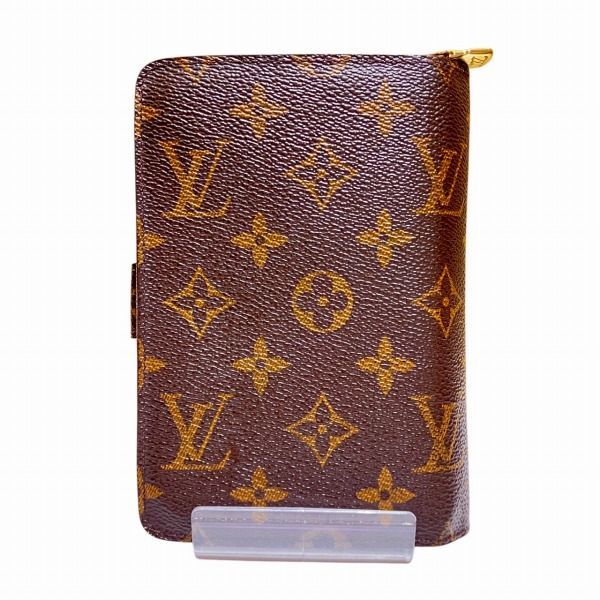 Louis Vuitton Monogram Porte Papier Zip M61207 Bifold Wallet Unisex
