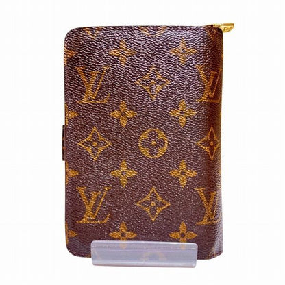 Louis Vuitton Monogram Porte Papier Zip M61207 Bifold Wallet Unisex