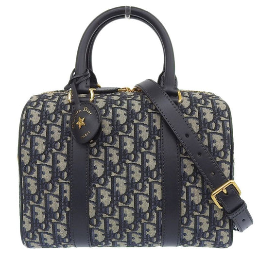 Dior Trotter Oblique 2-way Boston Bag Shoulder Bag