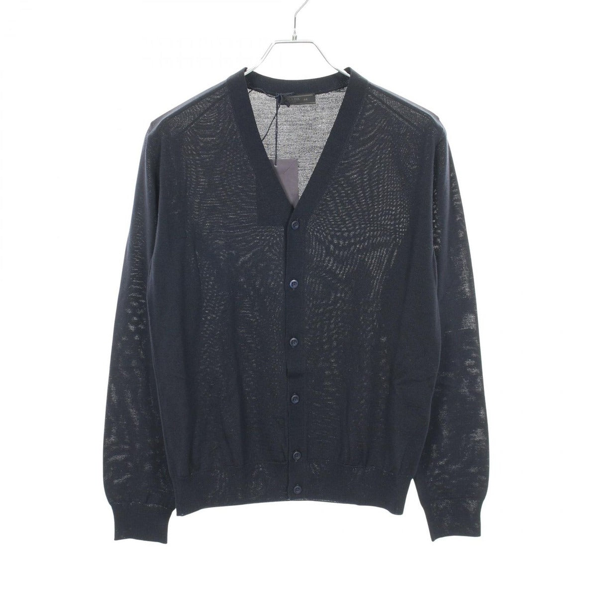 Prada Cardigan Navy Wool