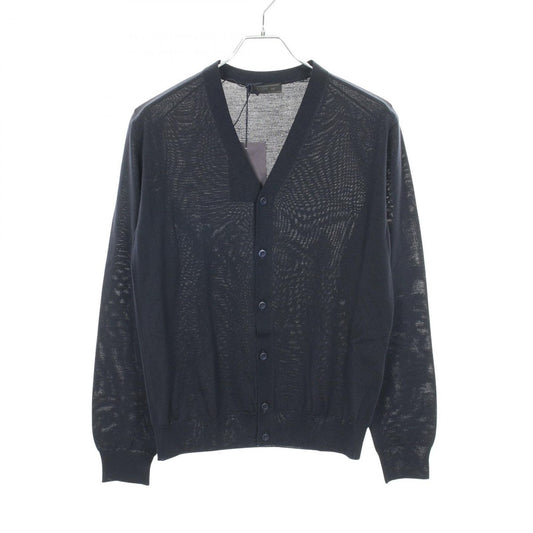 Prada Cardigan Navy Wool