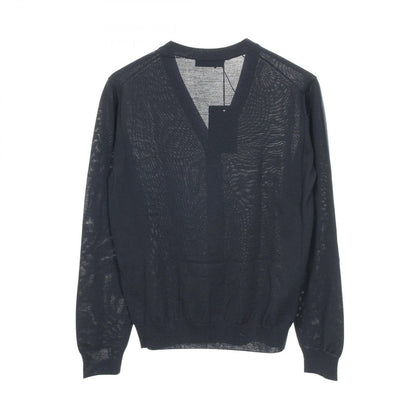 Prada Cardigan Navy Wool — view 2