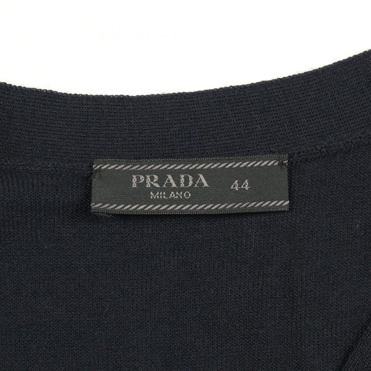 Prada Cardigan Navy Wool — view 3