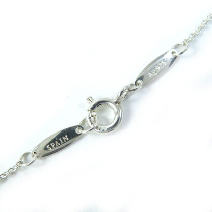 Tiffany & Co Color By The Yard Elsa Peretti Ag925 1P Aquamarine Necklace