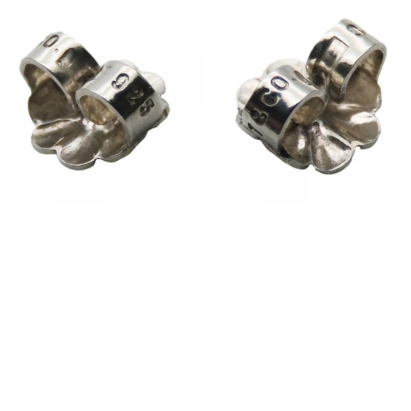 Tiffany & Co Earrings Silver 925 18K Yellow Gold Approx 3.3g Silver Yellow Gold