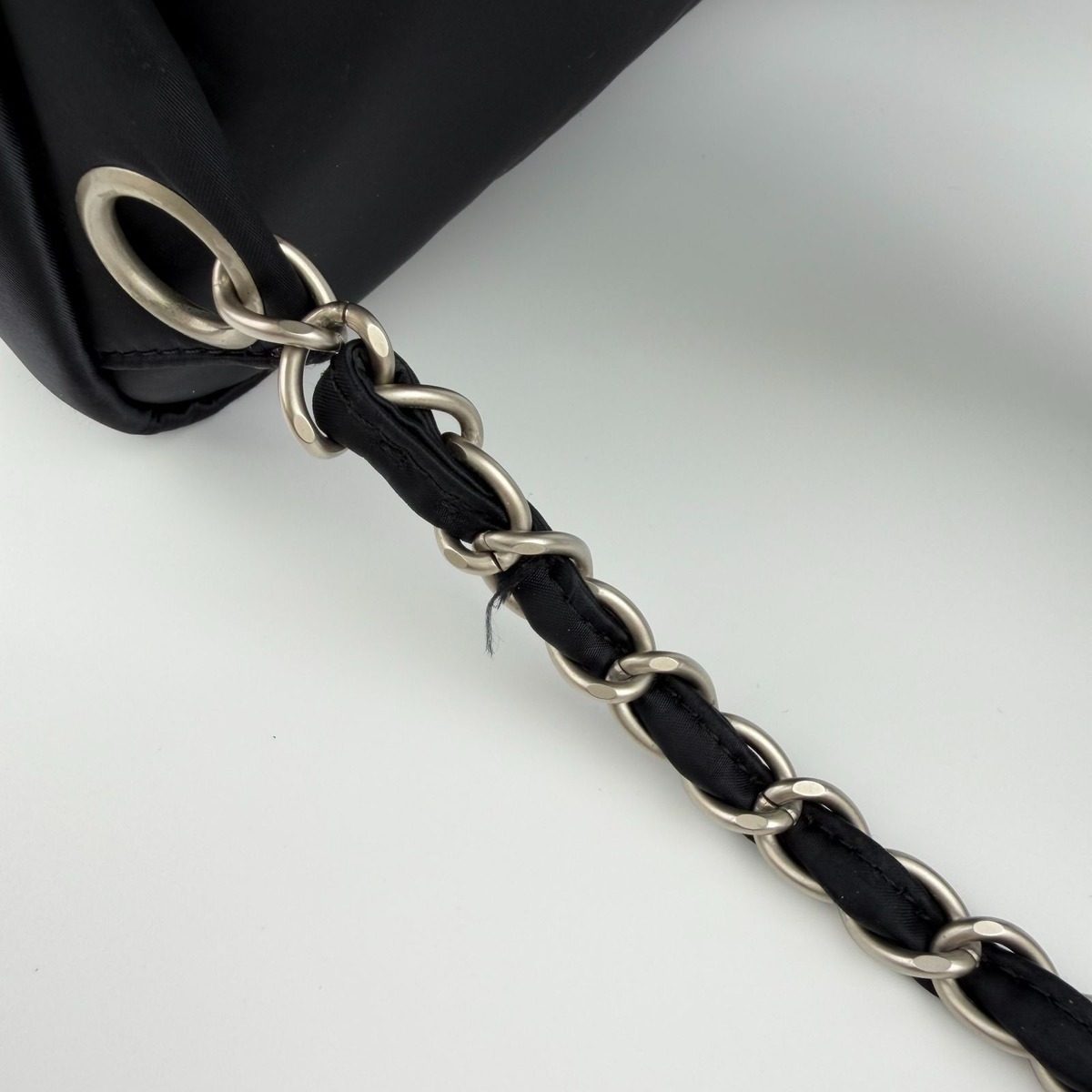 Chanel CC Logo Sports Line Backpack Black Nylon Vintage — view 15