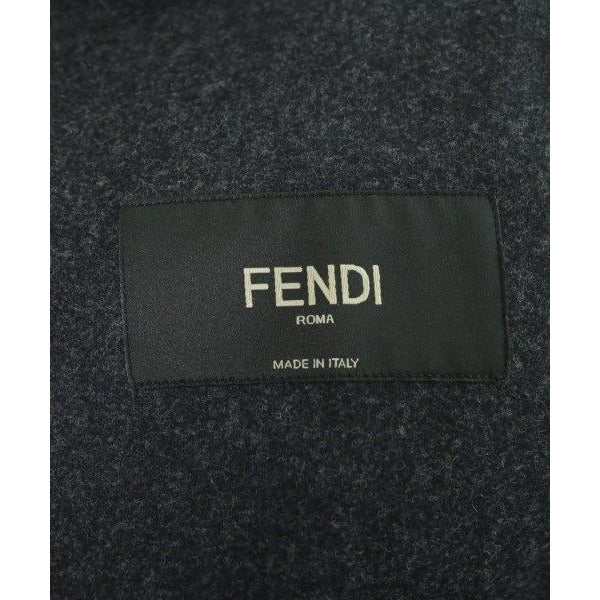 Fendi Tailored Jacket Wool Gray — view 3