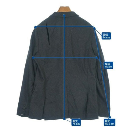 Fendi Tailored Jacket Wool Gray — view 6
